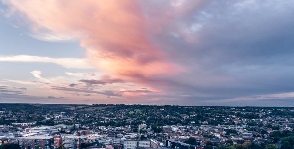 High wycombe, United kingdom, Phantom4 photo