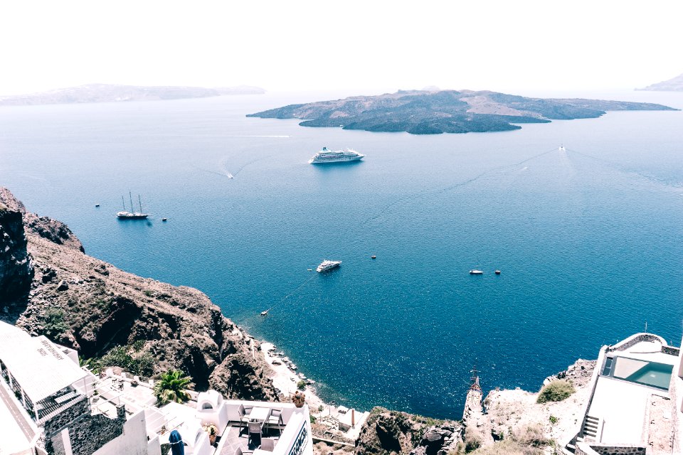 Santorini, Greece, Sunshine
