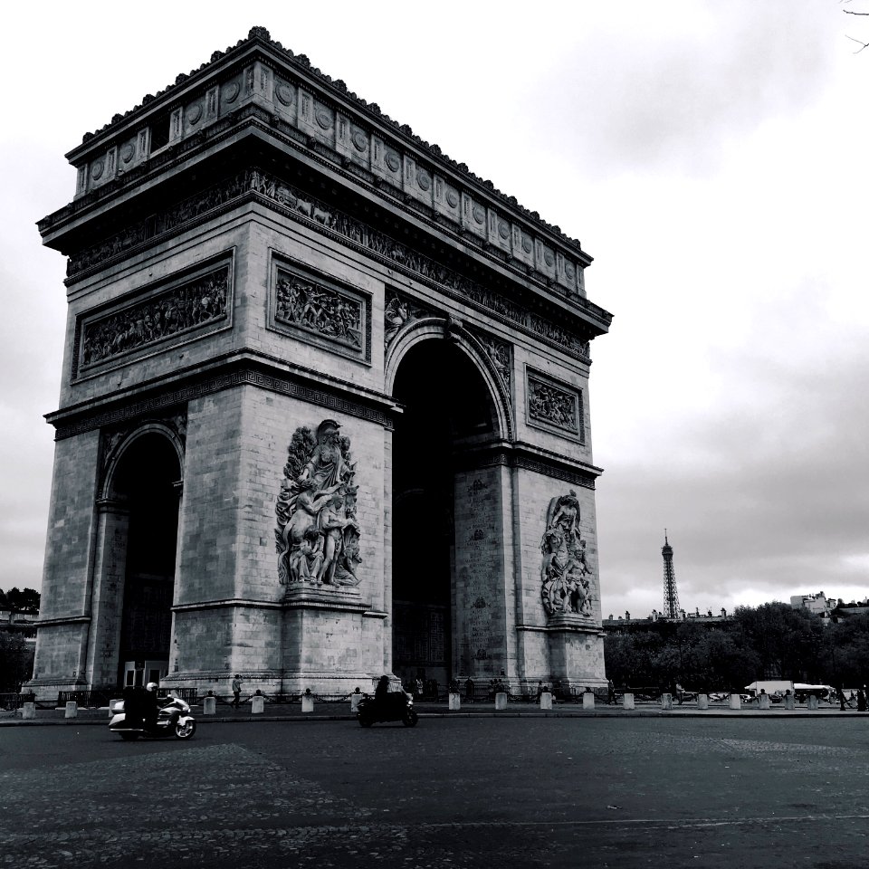 Arc de triomphe, Paris, France