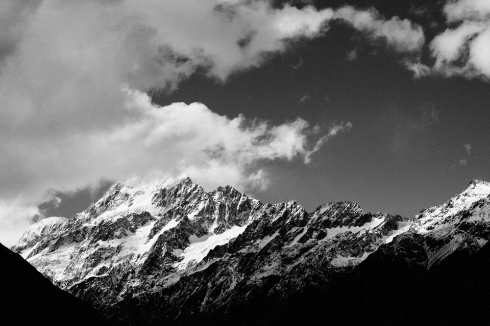 New zeal, Mount cook, Mountain photo