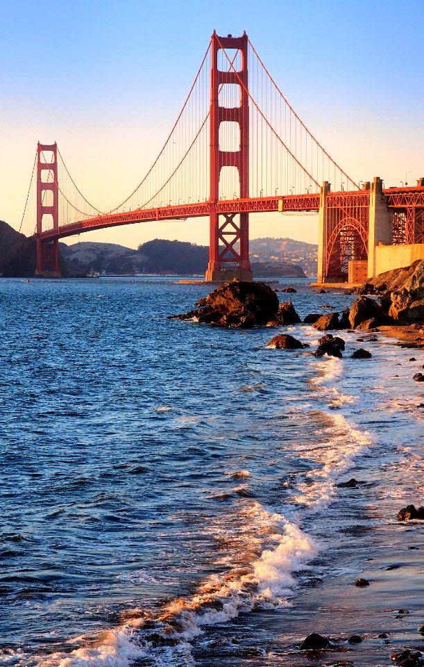 Baker beach, San francisco, United states