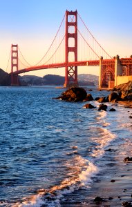Baker beach, San francisco, United states