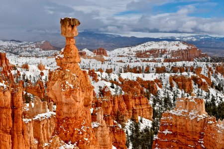 Bryce canyon, United states, Winter photo