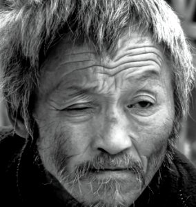Beijing, China, Old man