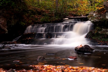 Hungarian falls, United states, Autumn photo