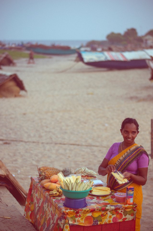 Kovalam, India, Lady