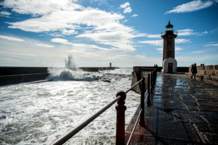 Farol de felgueiras, Porto, Portugal