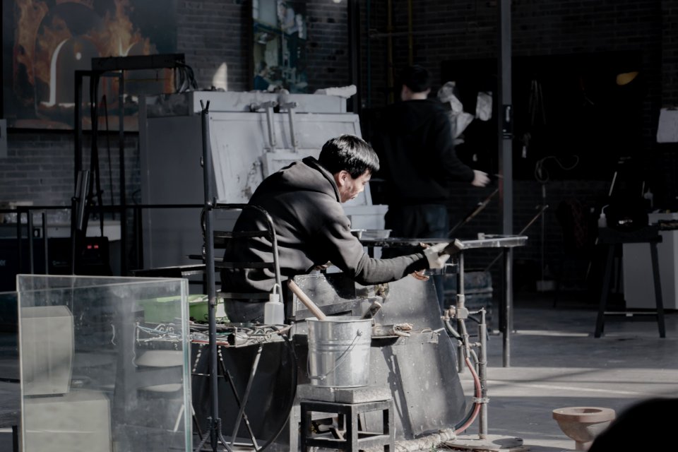 Shanghai museum of glass, China