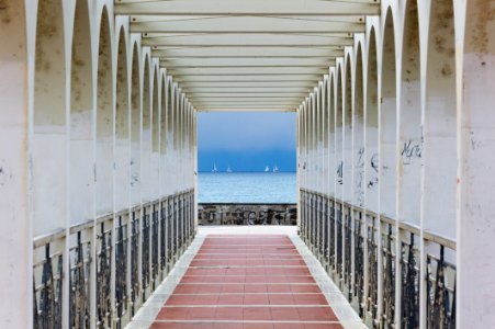 Civitavecchia, Italy, Pontile il pirgo photo