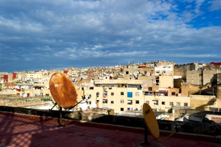 Fes, Morocco, Rooftops