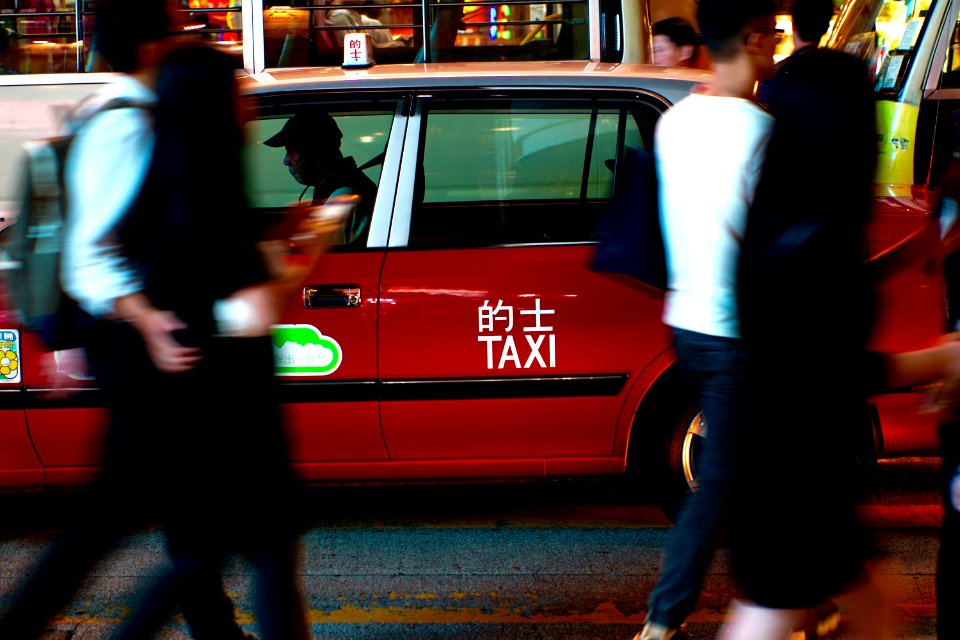 Street taxi, Hong kong