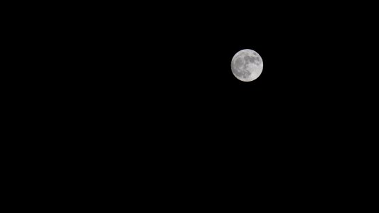 Night sky, Supermoon, Night photo