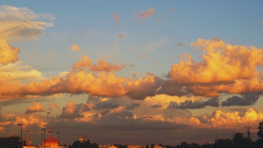 Skyline, Sky, Sunrise