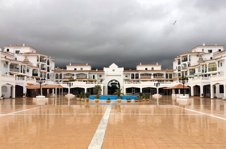Spain benalmadena rain