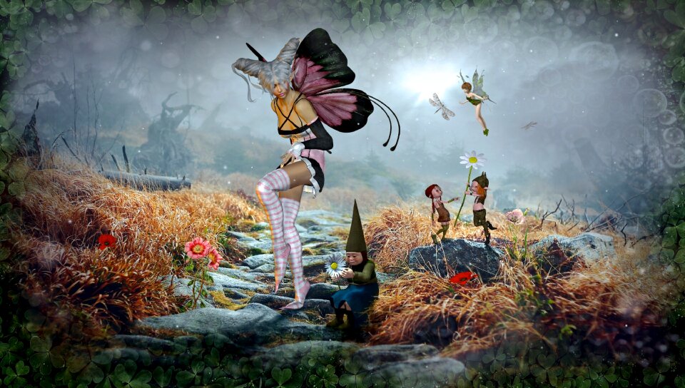 Composing nature landscape