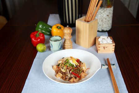 Asian food cuisine
