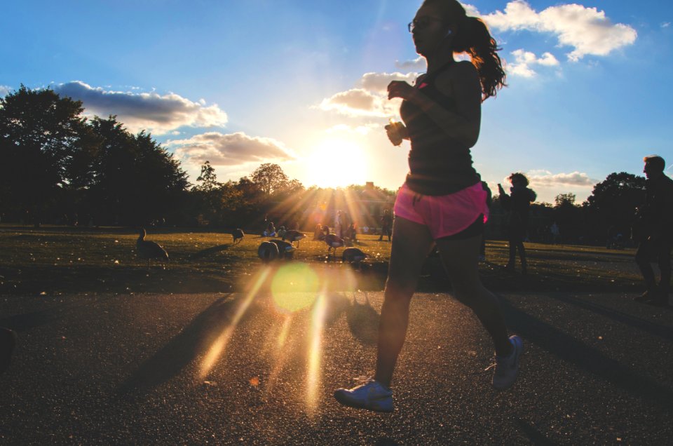 Fit, Outside, Sun