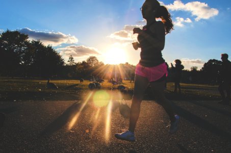 Fit, Outside, Sun
