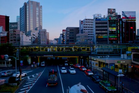 Japan, Iidabashi station, Shinjuku ku
