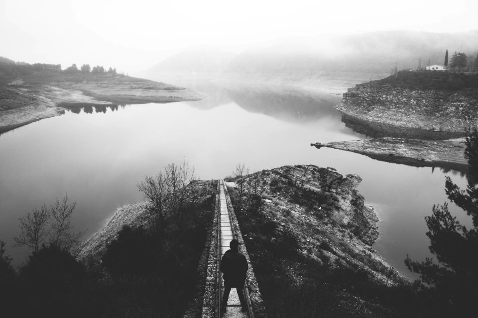 Saced n, Spain, Reservoir