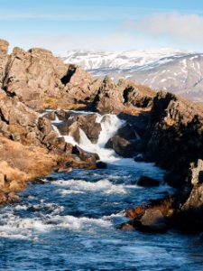 River, Rapids, Mountain