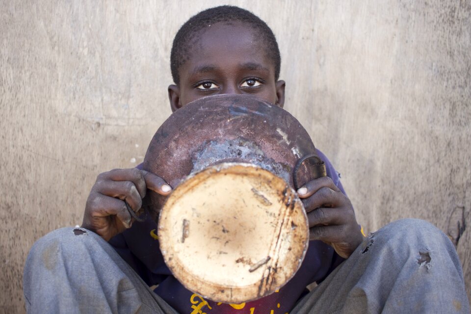 Boy young child black skin