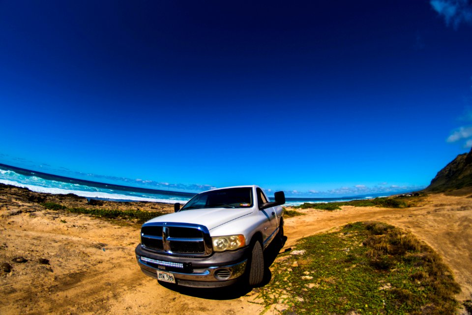 Road, Ka ena point, Mokuleia