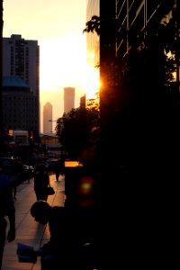 New york, United states, Sundown