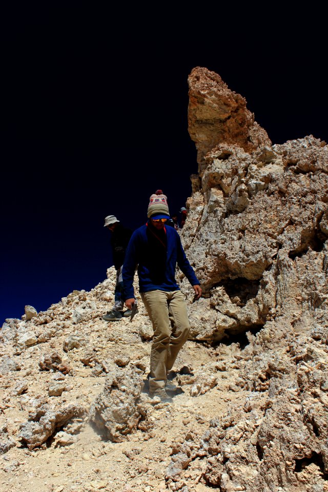 Cerro pico el laco, Chile, Hats