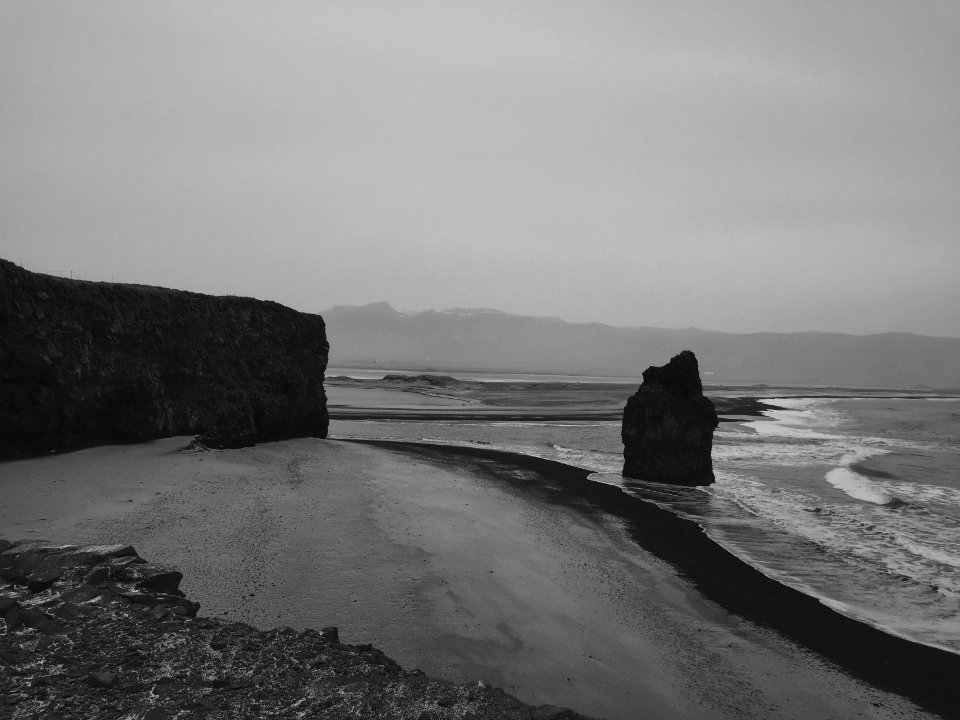 Icel, Dyrhlaey, Shore