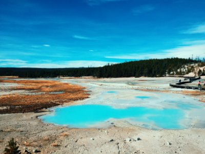 Yellowstone national park, United states, Wyoming photo