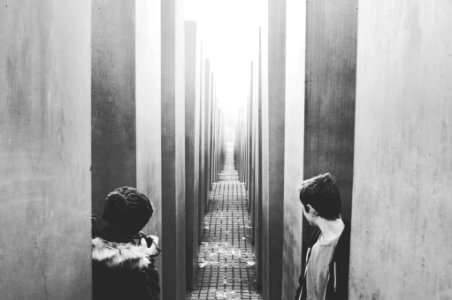 Memorial to the murdered jews of europe, Berlin, Germany photo