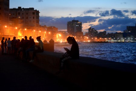 Malecon, Cuba, La habana photo