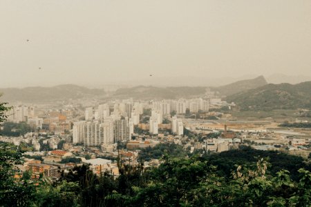 South korea, Anseongsi, Downtown