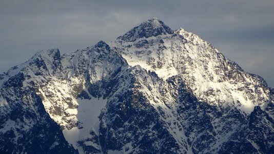 The high tatras landscape the national park