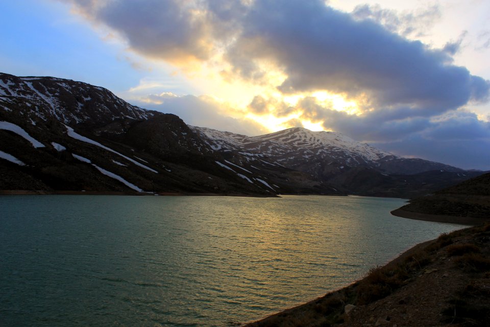 Yellow, River, Mountain
