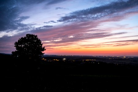 Dusk, Sky, Scape