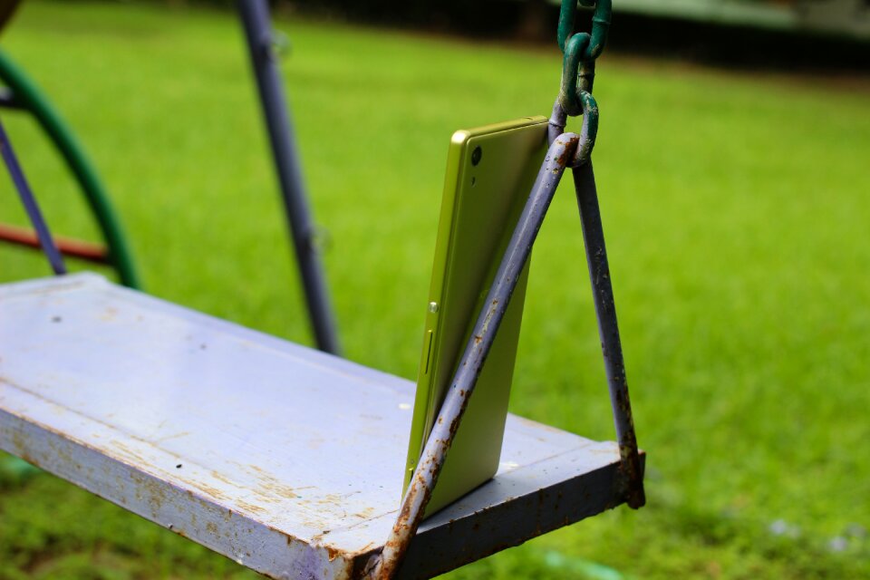 Smart phone green phone green mobile