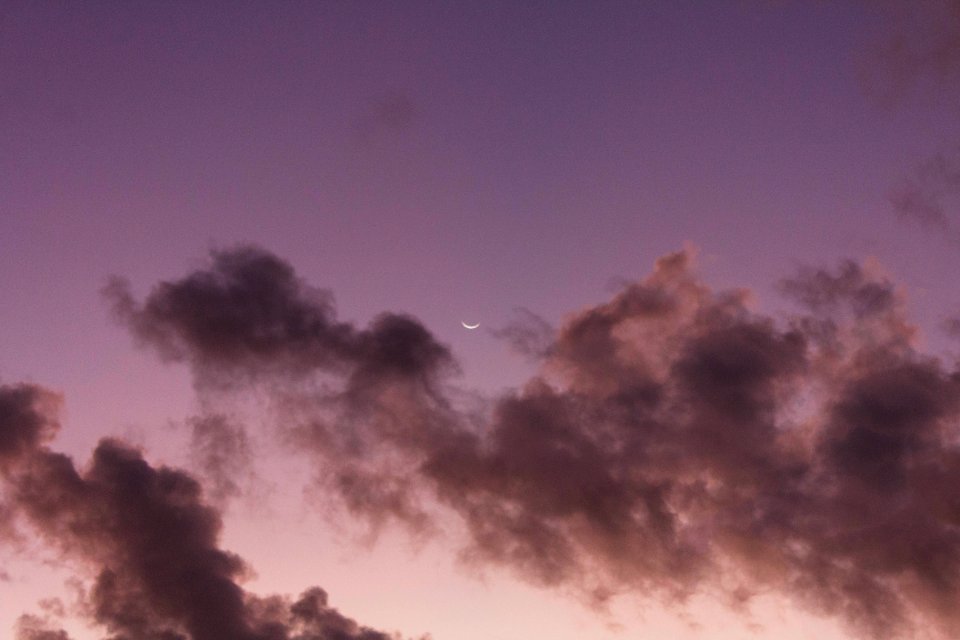 Addu city, Maldives, Moon