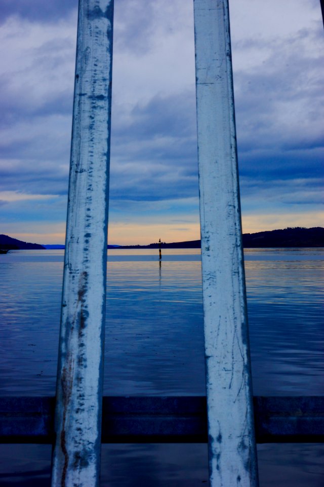 Three hut point waterfront accommodation, Sunset, Ocean
