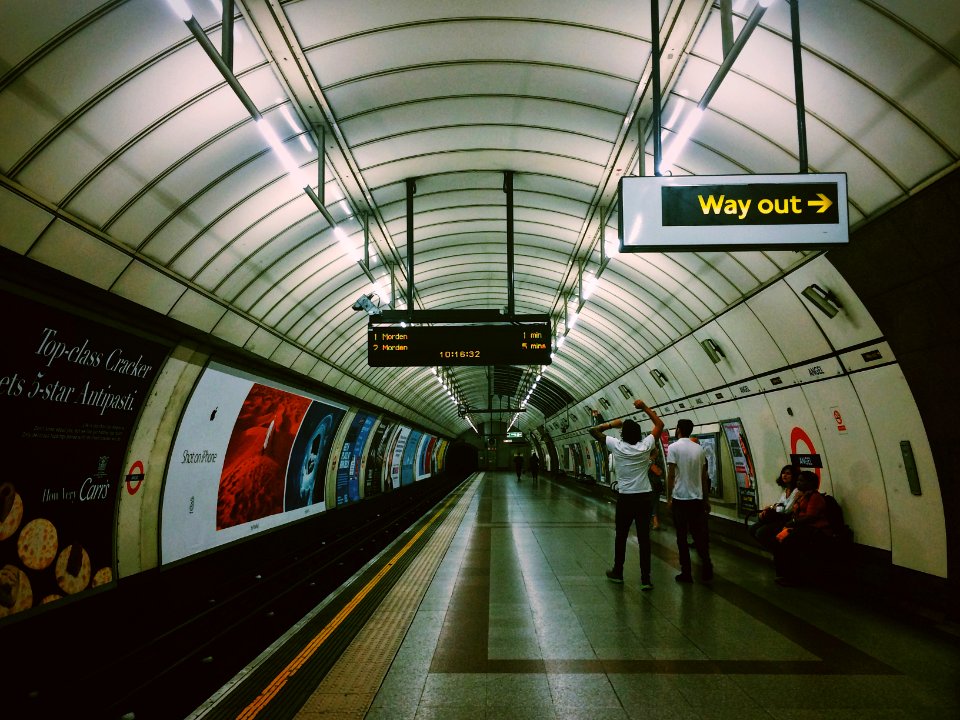 London, Angel station, Engl