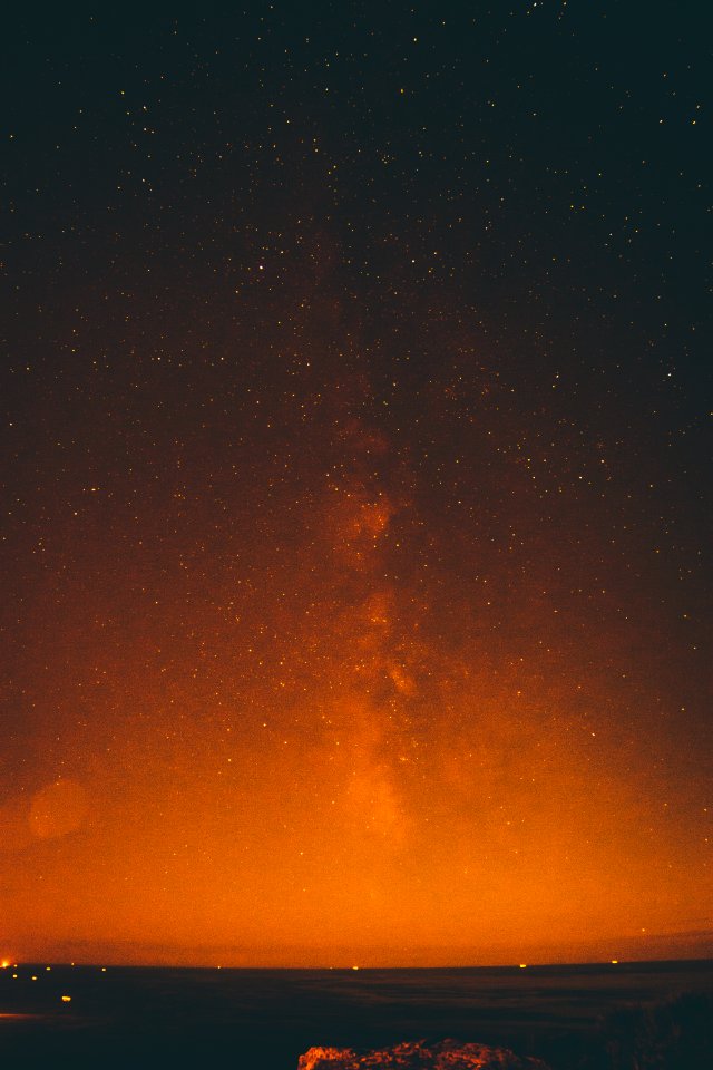 Brown, Night, Long exposure