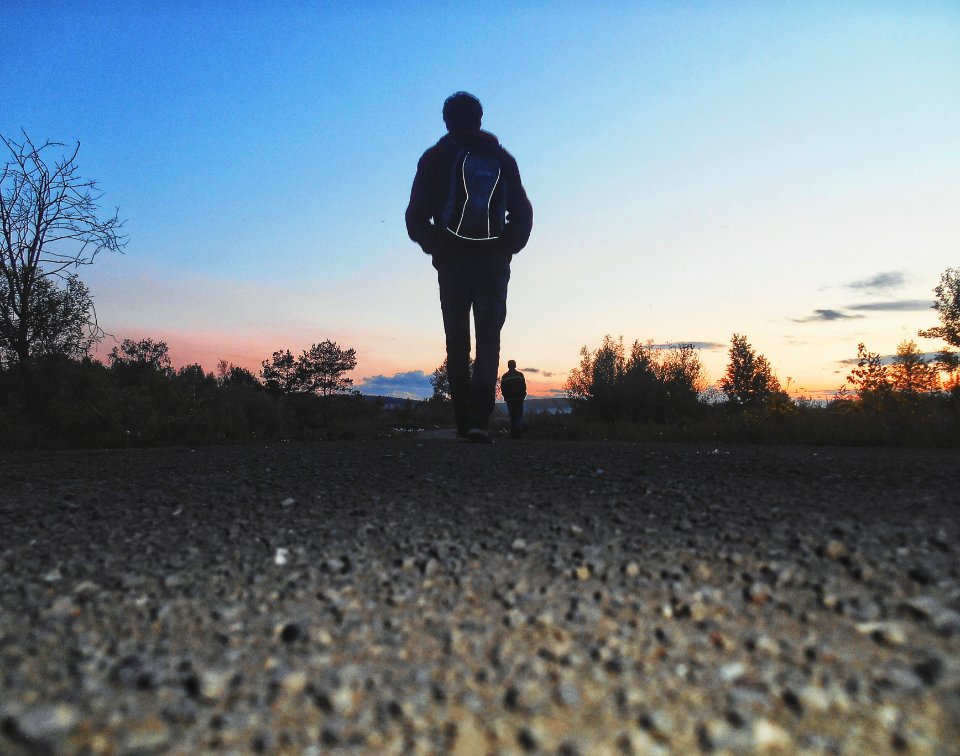 Road, Sunset
