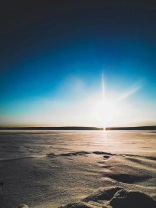 White, Blue, Sun