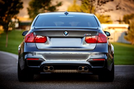 gray BMW car photo