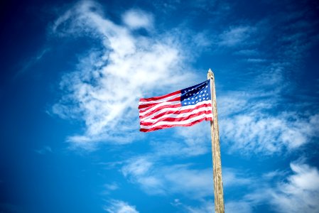 U.S America flag photo