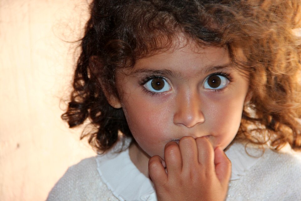 Little girl beauty innocence