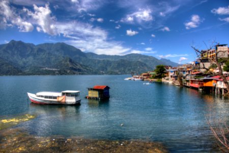 Guatemala, Lakeside footpath, San pedro la laguna photo