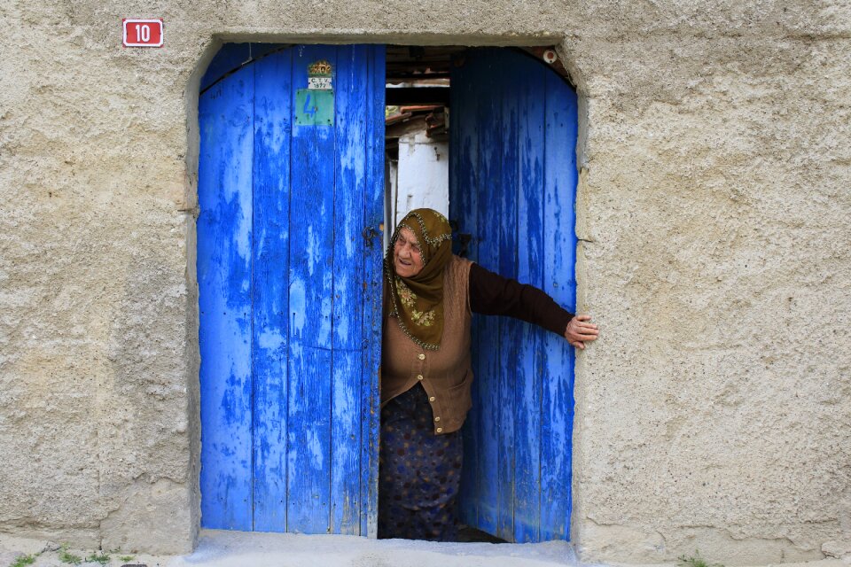 Old muslim grandmother