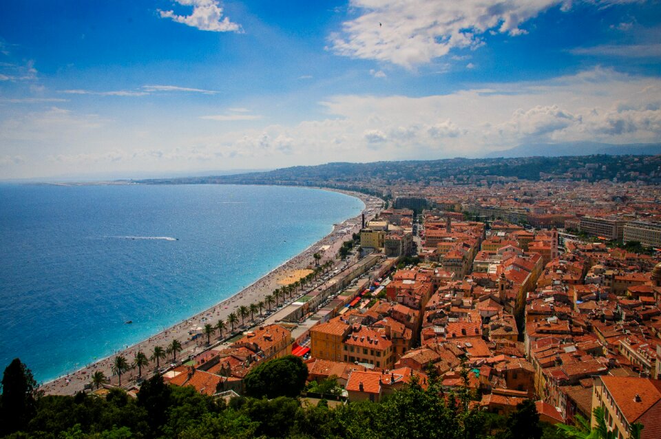 Côte d ' azur france city view